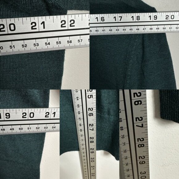 NWT Samsoe 100% Merino Wool Green Crew Neck Lightweight Sweater Mens Size XL New - Picture 13 of 15